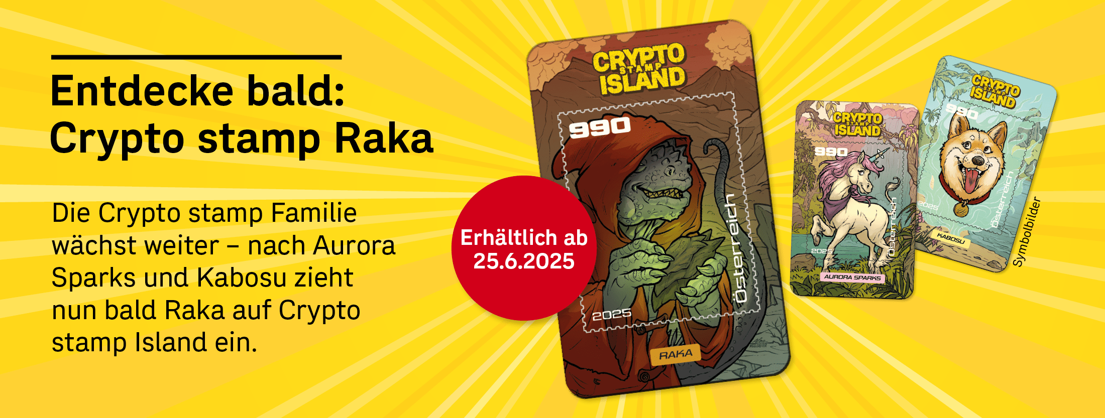 CS Comic Tiere Raka Banner DE