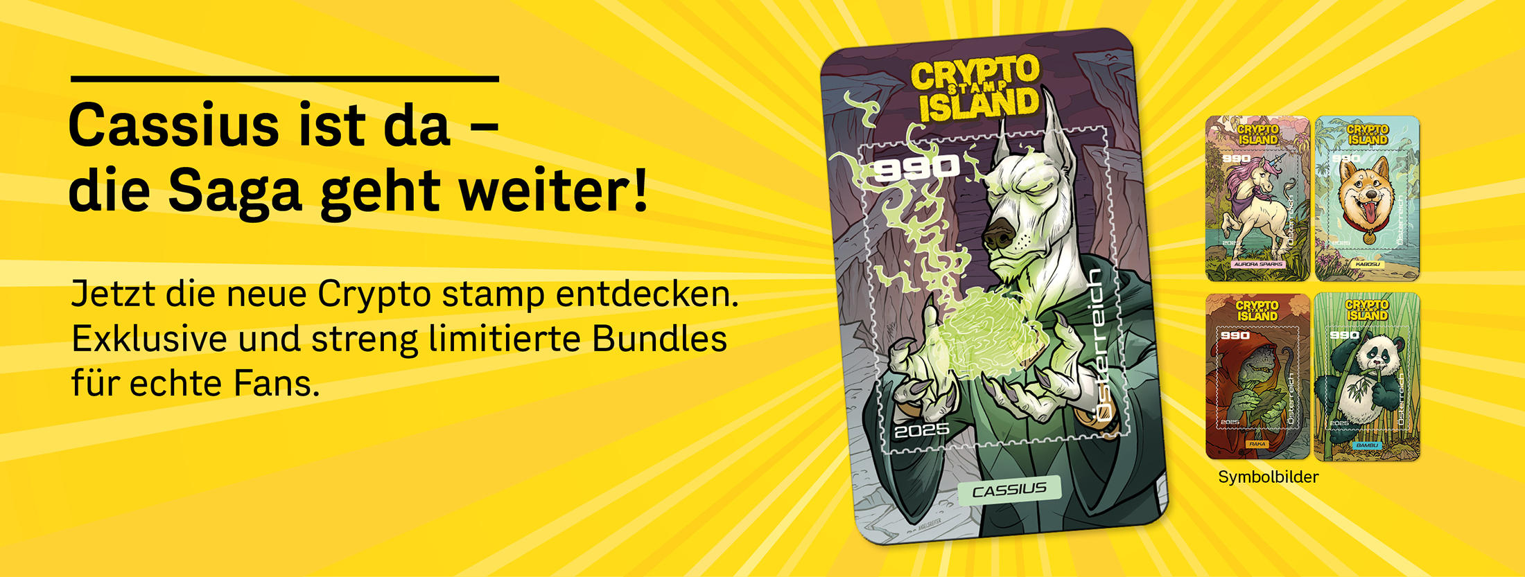 CS Comic Cassius Banner DE