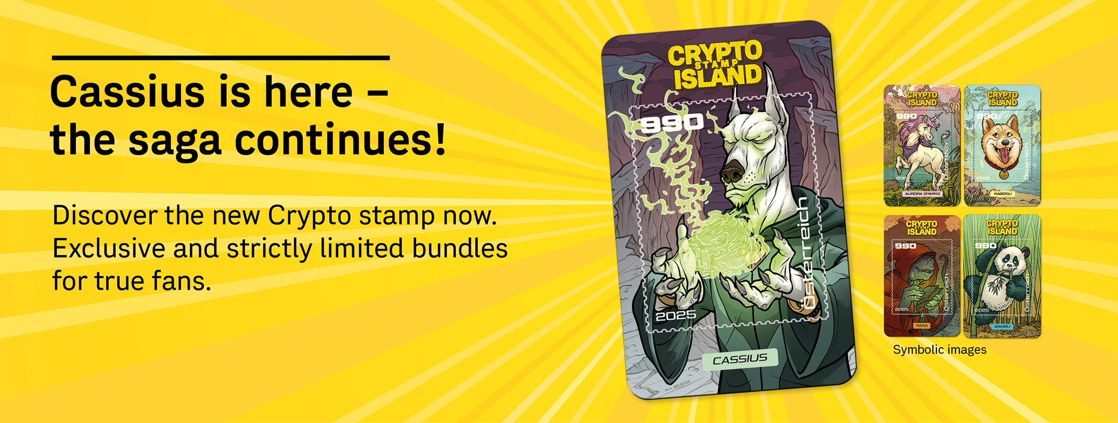 CS Comic Cassius Banner DE