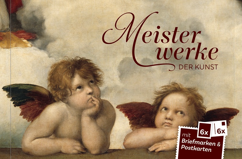 Cover Postkarten Heft Meisterwerke der Kunst