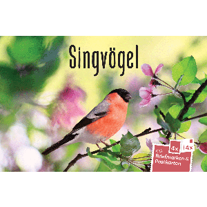 „Singvögel“ Postkarten Heft 
