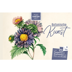 „Botanische Kunst“ Postkarten Heft 