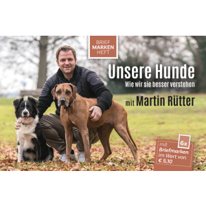 “Our dogs – how to understand them better“ Stamp booklet