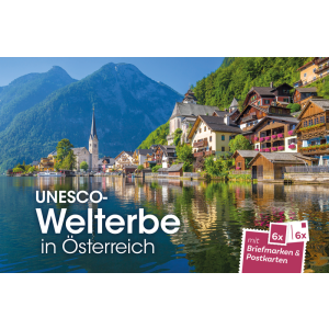 Postcard booklet “UNESCO World Heritage in Austria“