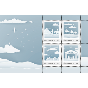 „Die Weihnachtsgeschichte“ Postkarten Heft