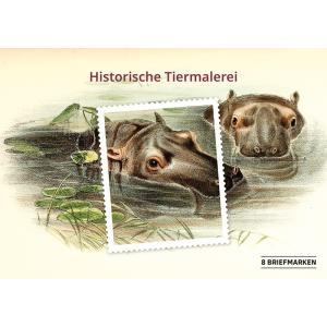 “Historical animal painting“ Stamp Edition 8